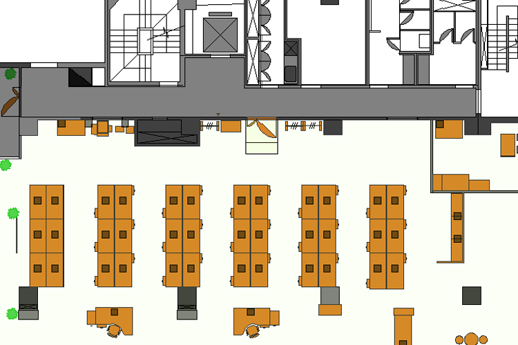 iField indoor 屋内図面画像